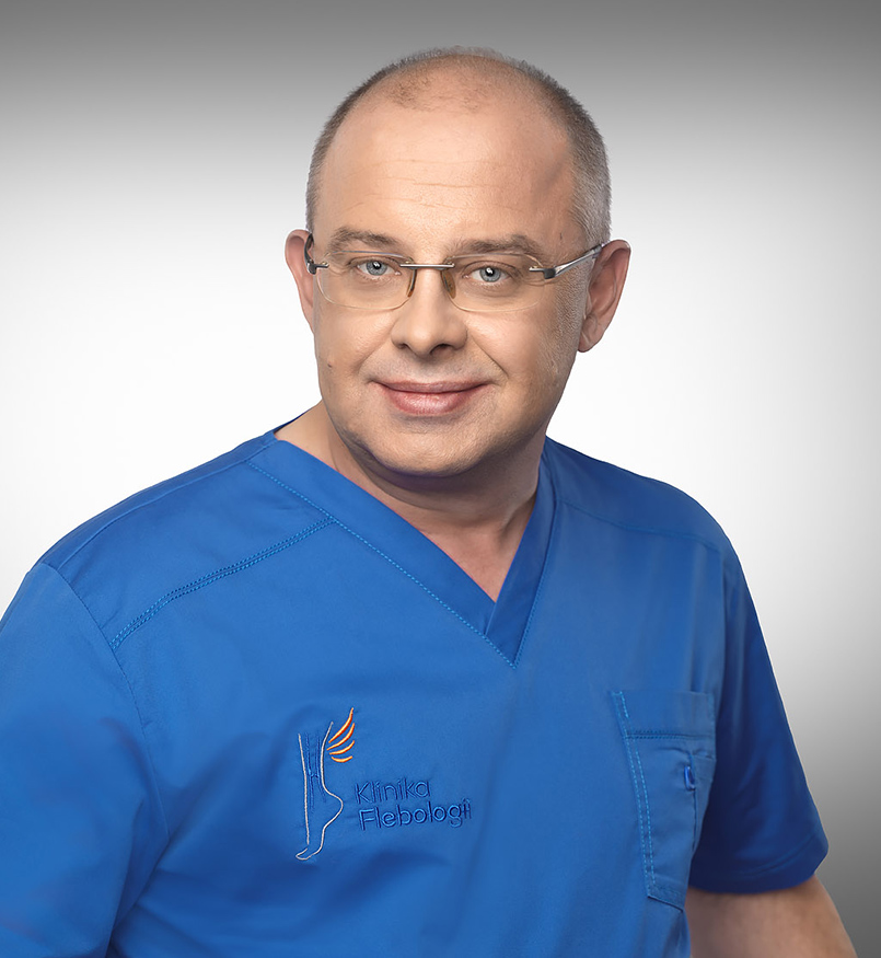 Proctologist. Dr Maciej Chwaliński, MD. Department of Phlebology