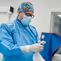 Cezary Szary. Venous embolisation procedure.